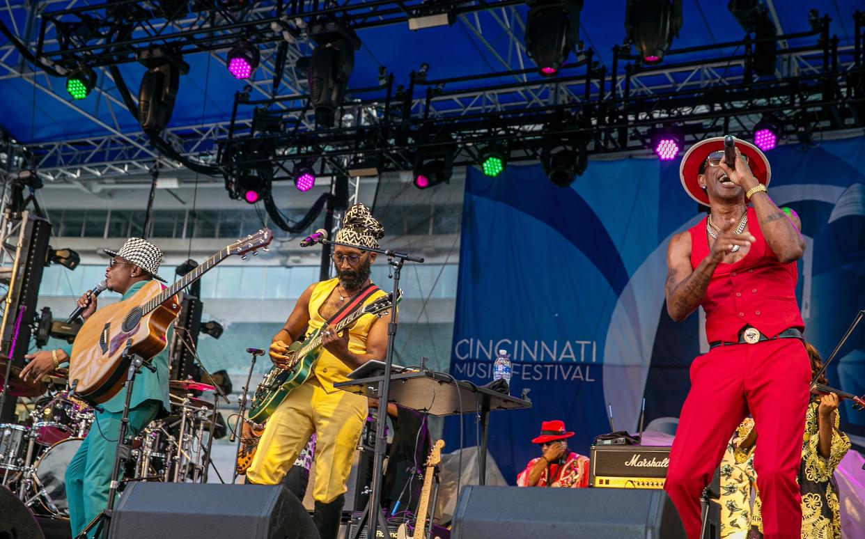 Tony! Toni! Toné! featuring D'Wayne Wiggins, known for dance hits like "Feels Good" and chart-topping ballads including "Whatever You Want" and "Anniversary," will co-headline the CBUS Soul Fest with Kindred the Family Soul in Genoa Park on Saturday.