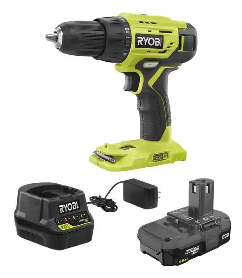 best cordless drills, RYOBI ONE+ 18V Lithium-Ion Cordless drill