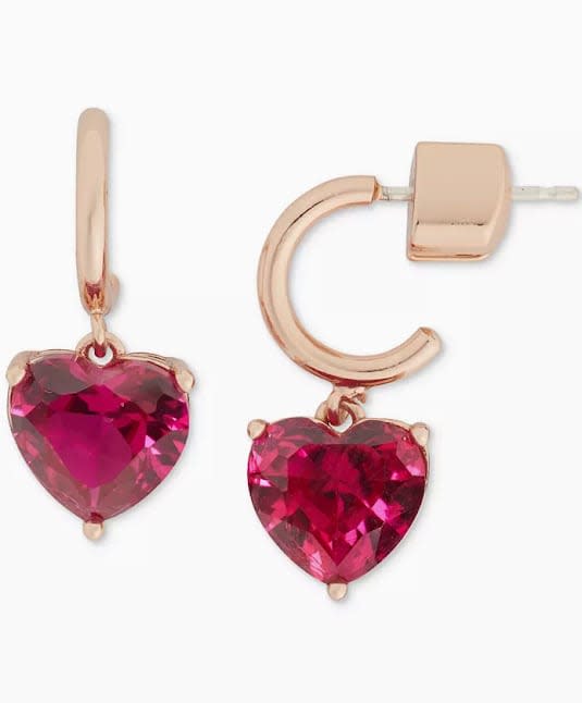 meghan markle ruby heart earrings dupe kate spade