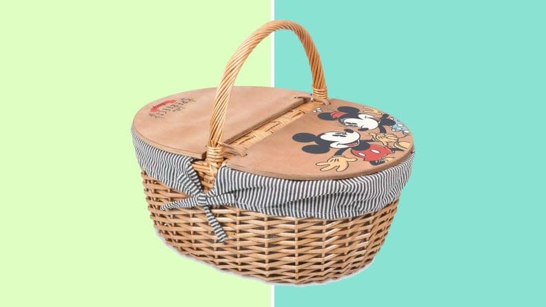 Show your love for Disney with this cute picnic basket.