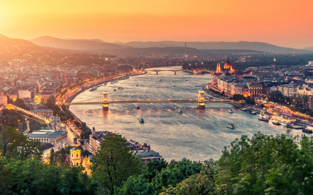 The Hungarian capital of Budapest - focusstock