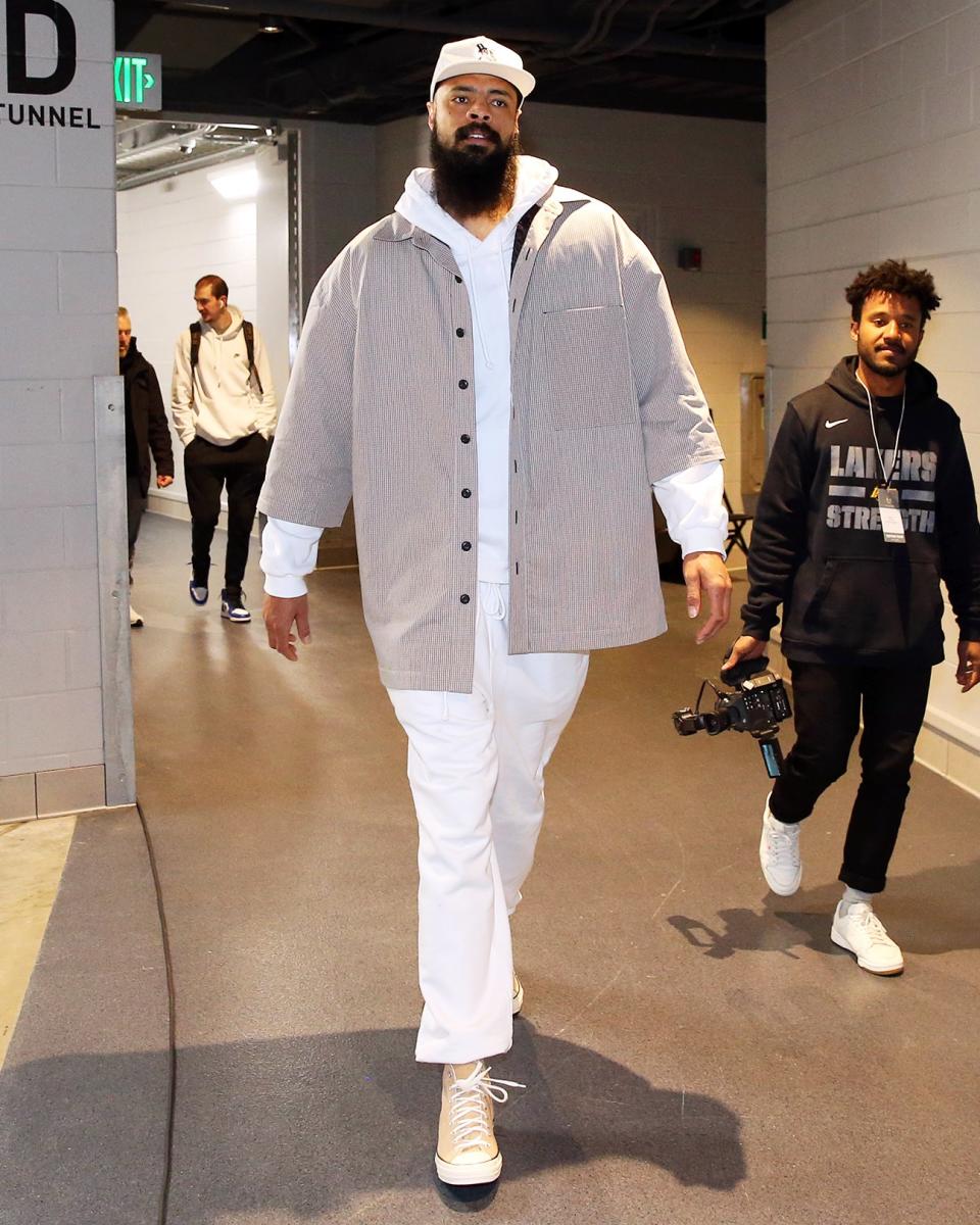 Tyson Chandler stands a solid 7-foot-1, making this possibly our biggest fit yet.