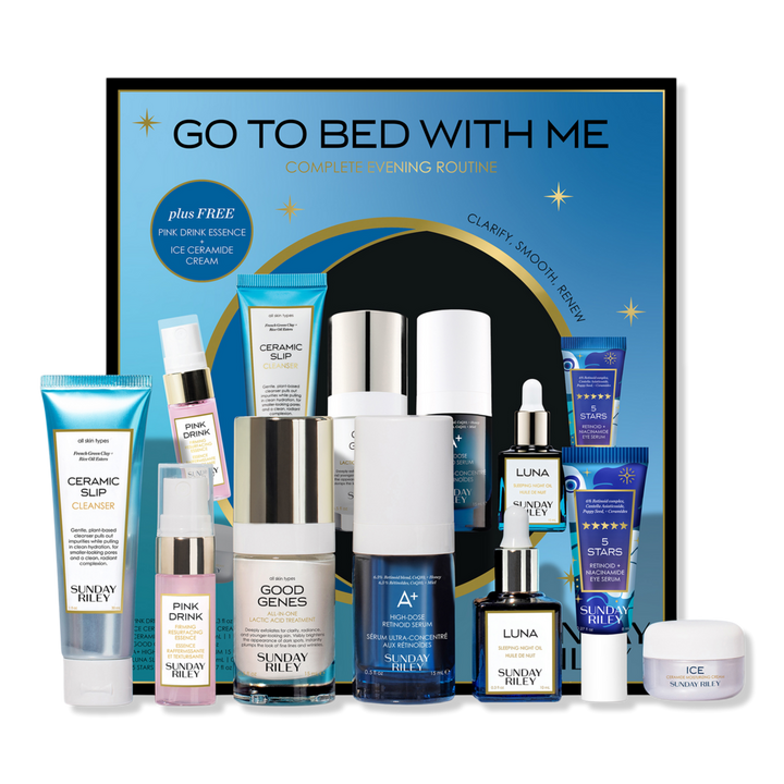 1) Go to Bed With Me Complete Anti-Aging Night Routine