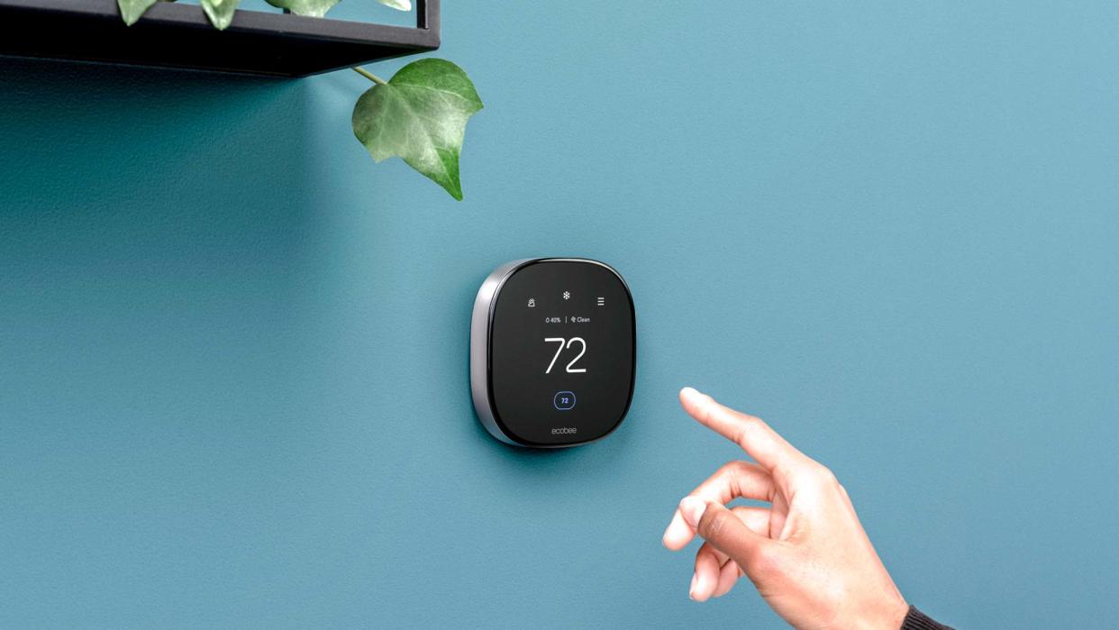  Ecobee thermostat. 