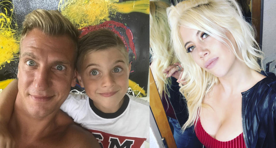 Maxi vs Wanda, una vez más. – Fotos: Instagram/officialmaxilopez / Instagram/Wanda_icardi