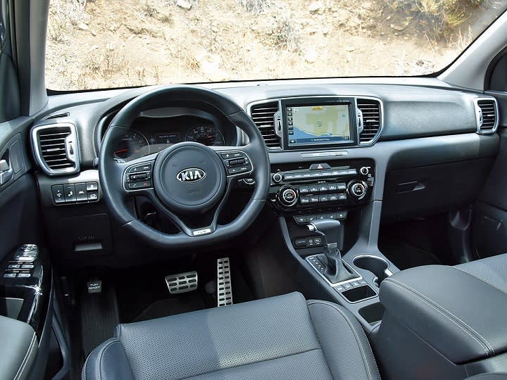 2017 Kia Sportage SX Turbo interior photo