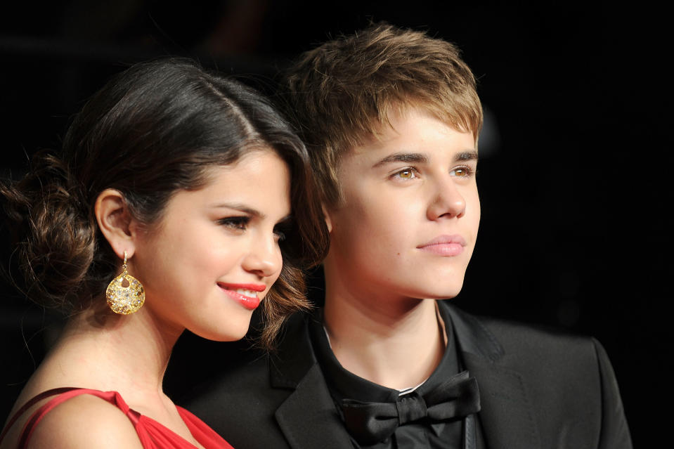 Justin Bieber and Selena Gomez