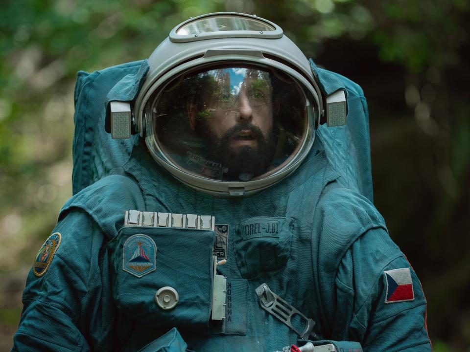 Adam Sandler as Jakub in Spaceman