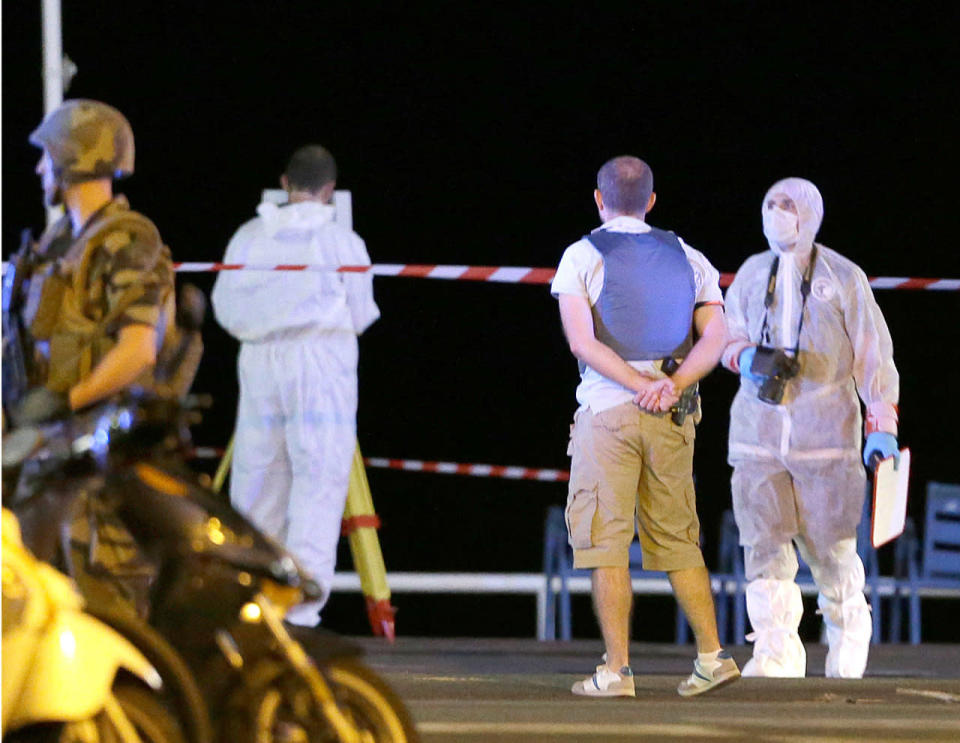 Aftermath of attack in Nice, France