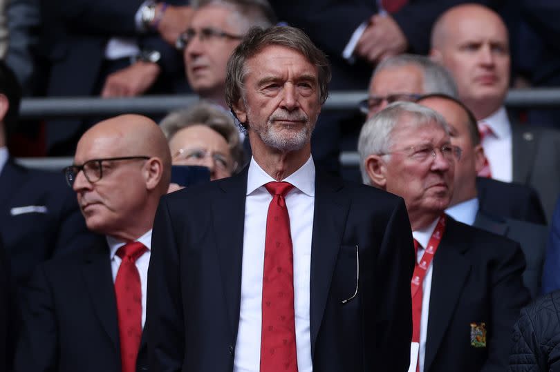 Manchester United co-owner Sir Jim Ratcliffe