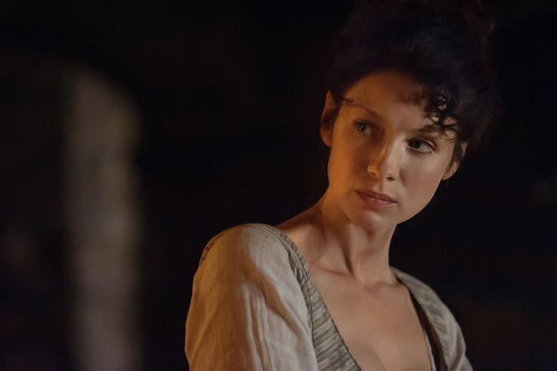 Although the lead character is a female, men make up 50 percent of the 'Outlander' U.S. audience.