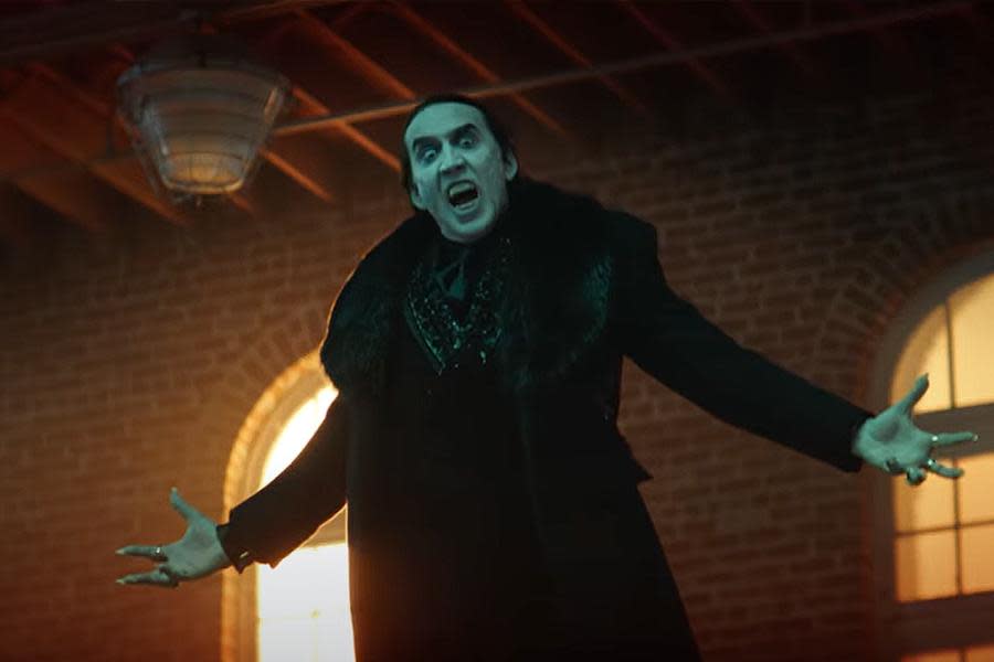 Renfield: primer tráiler revela a Nicolas Cage como el conde Drácula