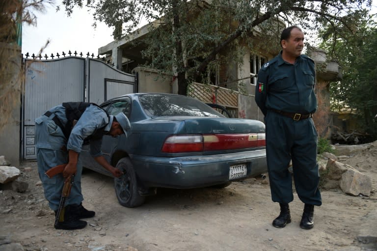 Though frustrating for some Kabul residents, a police tactic of deflating tyres to prevent car theft appears to be working