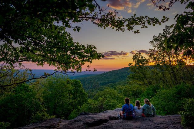 <p>Courtesy The University of the South</p> Sewanee is home to The University of the South and scenic mountain views.