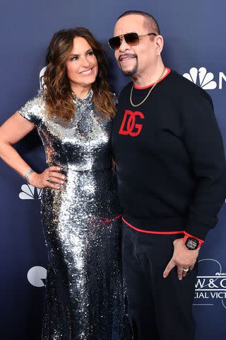 <p>Andrew H. Walker/Shutterstock</p> Mariska Hargitay and Ice-T