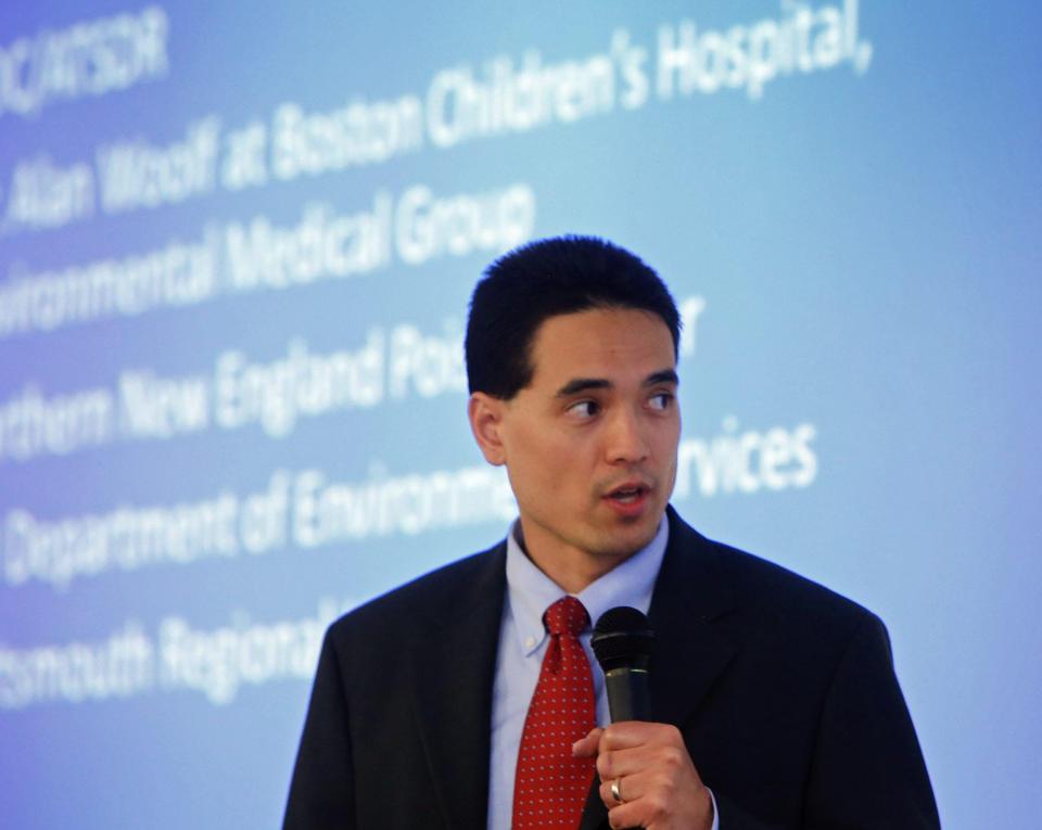 New Hampshire state epidemiologist Dr. Benjamin Chan says measles if completely preventable if the vaccine is used.