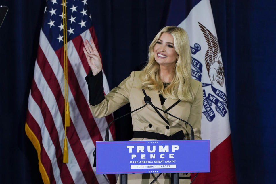 Ivanka Trump, hija y asesora del presidente Donald Trump. (AP Photo/Charlie Neibergall)