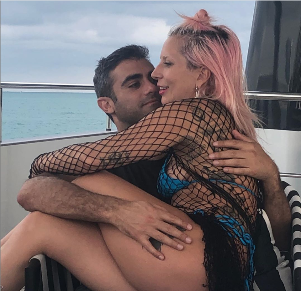 The Body Language Of Lady Gaga's Boyfriend, Michael Polanksy, Shows He Only Has Eyes For Her