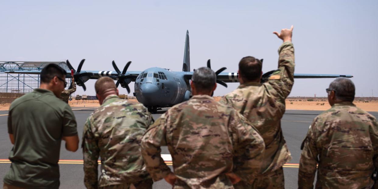 Air Force C-130 Niger