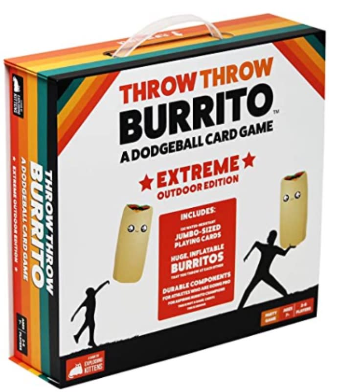 Throw Throw Burrito: Outdoor Edition - Credit: Amazon.