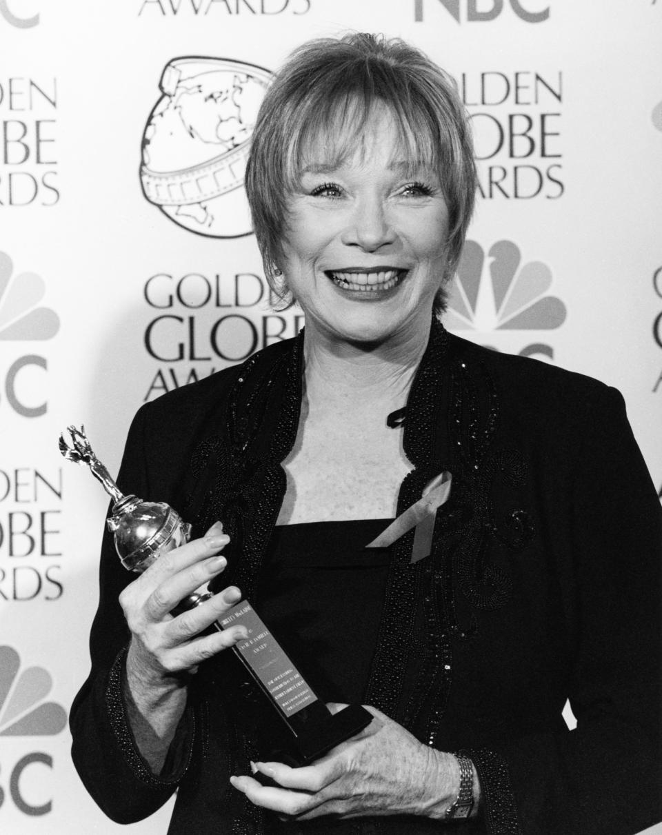 Shirley McLaine, 7 Golden Globes