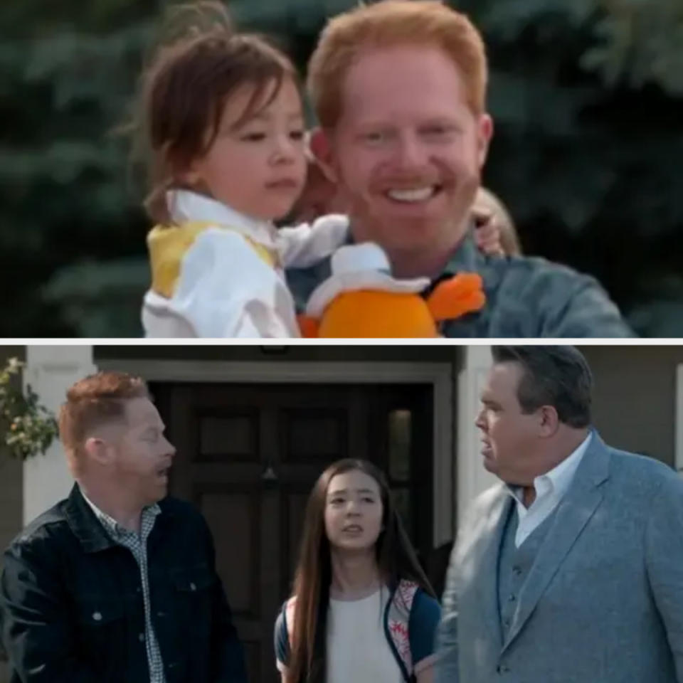 Screenshots from "Modern Family"