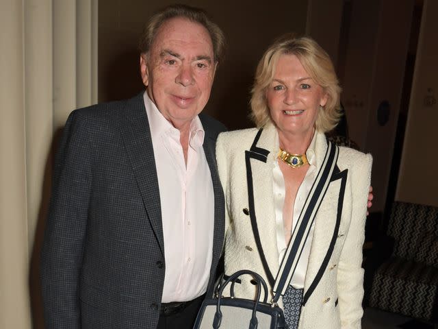 <p>David M. Benett/Dave Benett/Getty</p> Lord Andrew Lloyd Webber and Lady Madeleine Lloyd Webber attend the Opening Night performance of "Nureyev Legend and Legacy" on September 5, 2022 in London, England.