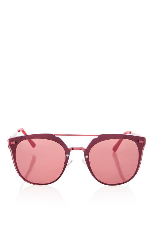 MONIQUE Rimless Cat Eye Sunglasses