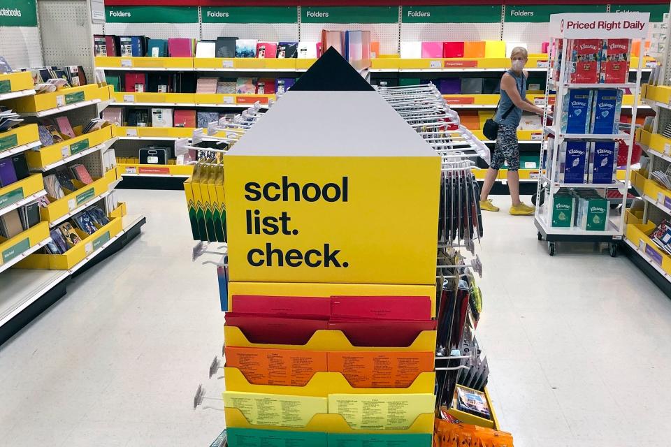 The coronavirus pandemic's effect has extended to the back-to-school shopping season, the second-most important period for retailers behind the holidays.