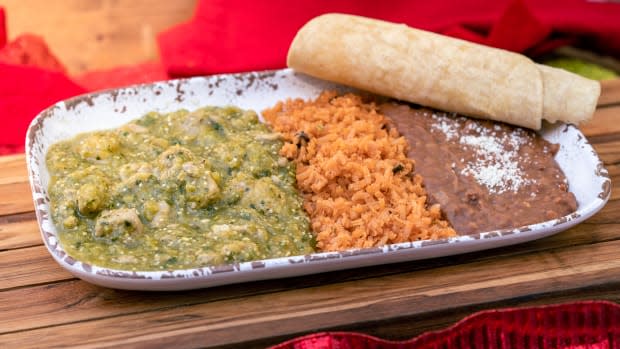 <p>Chile Verde from Rancho del Zocalo at Disneyland Park</p><p>Disney</p>