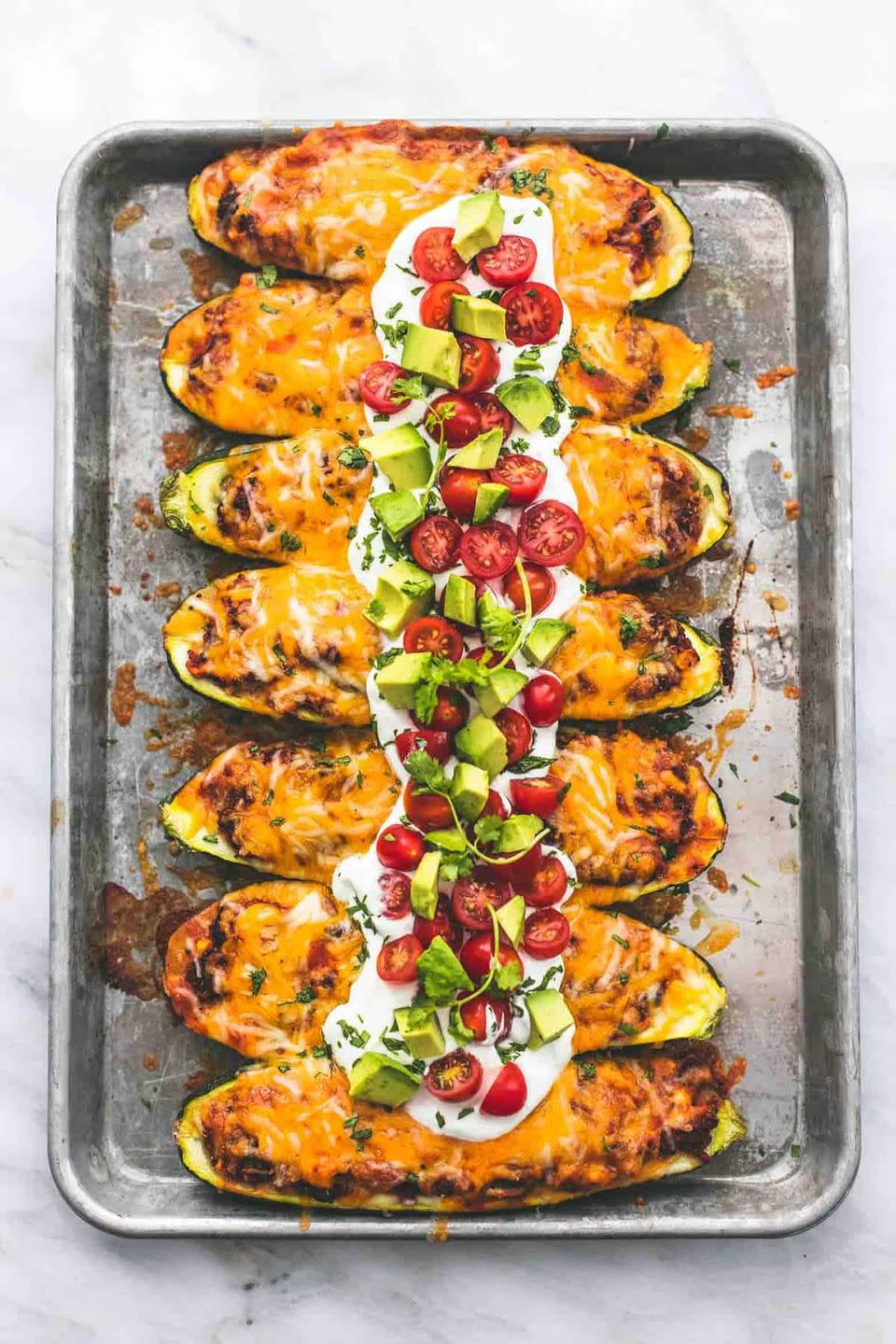 zucchini recipes enchilada boats