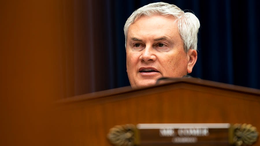 House Committee on Oversight and Accountability Chairman James Comer (R-Ky.)