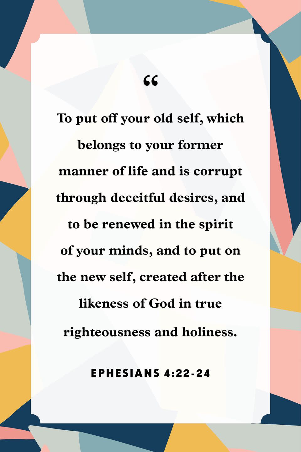 Ephesians 4:22-24