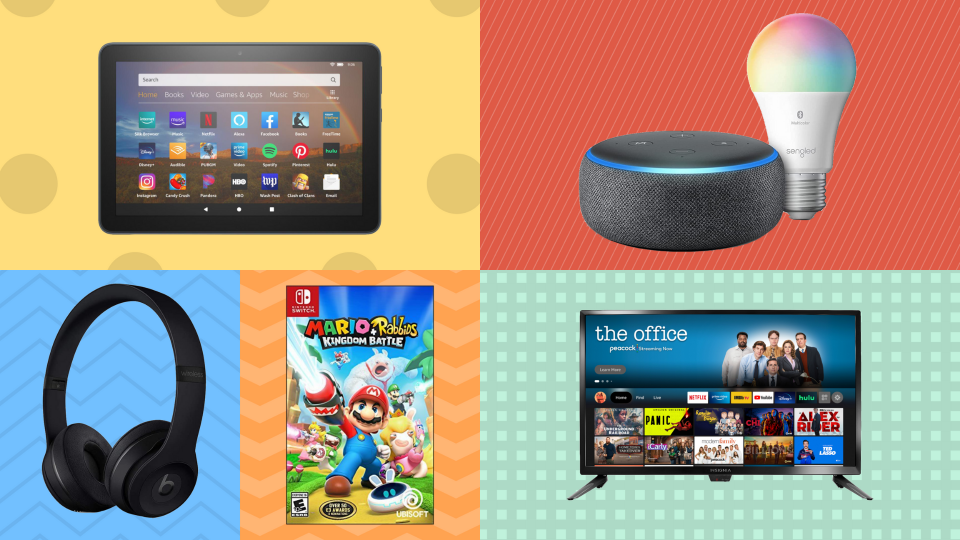 Score up to 57 percent off everything from headphones to video games. (Photo: Amazon)