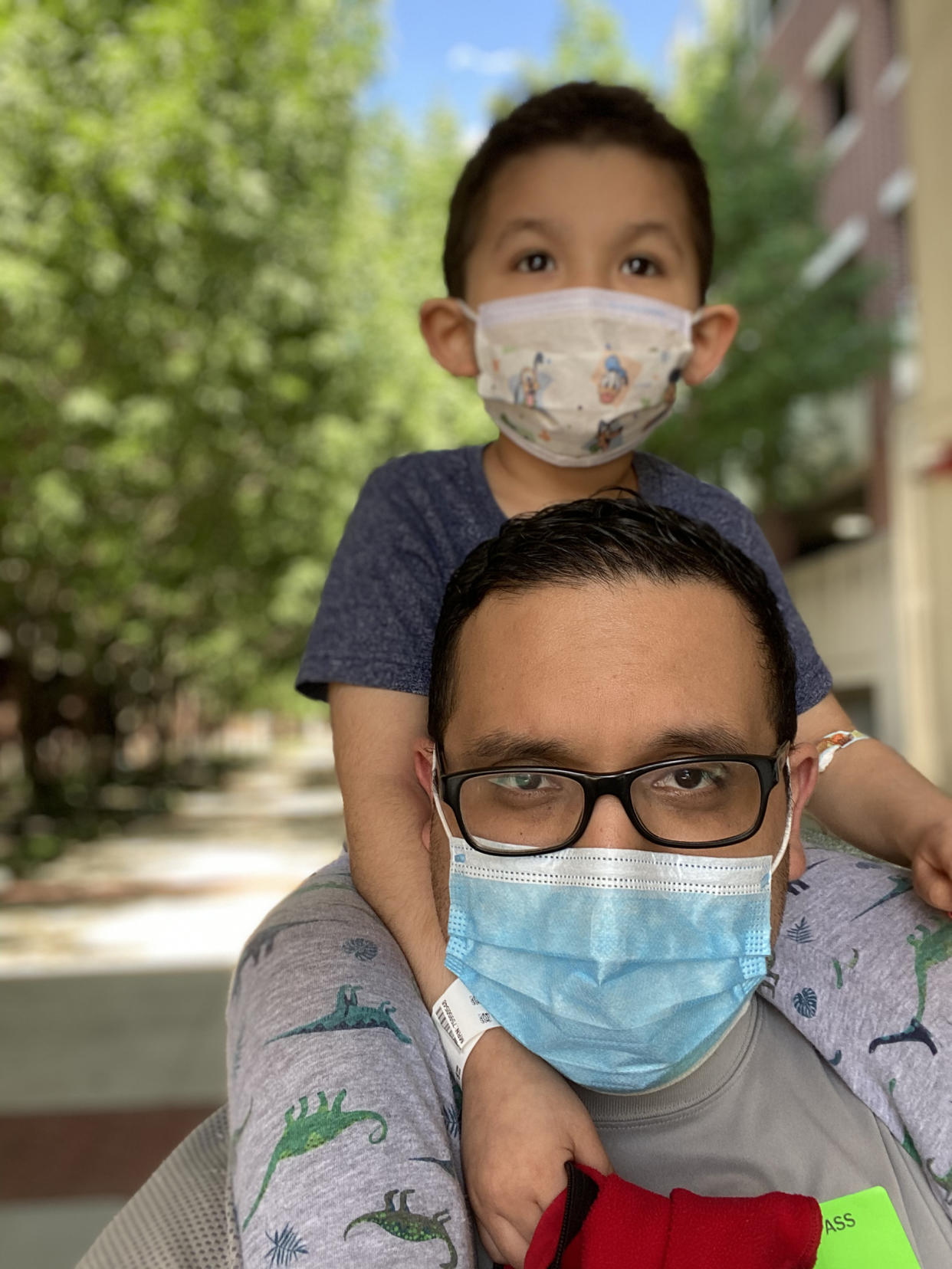 As he grappled with the stress of working in health care during the COVID-19 pandemic and his marriage ending, Geovani Gálvez started experiencing suicidal thoughts. (Courtesy Geovani Gálvez)