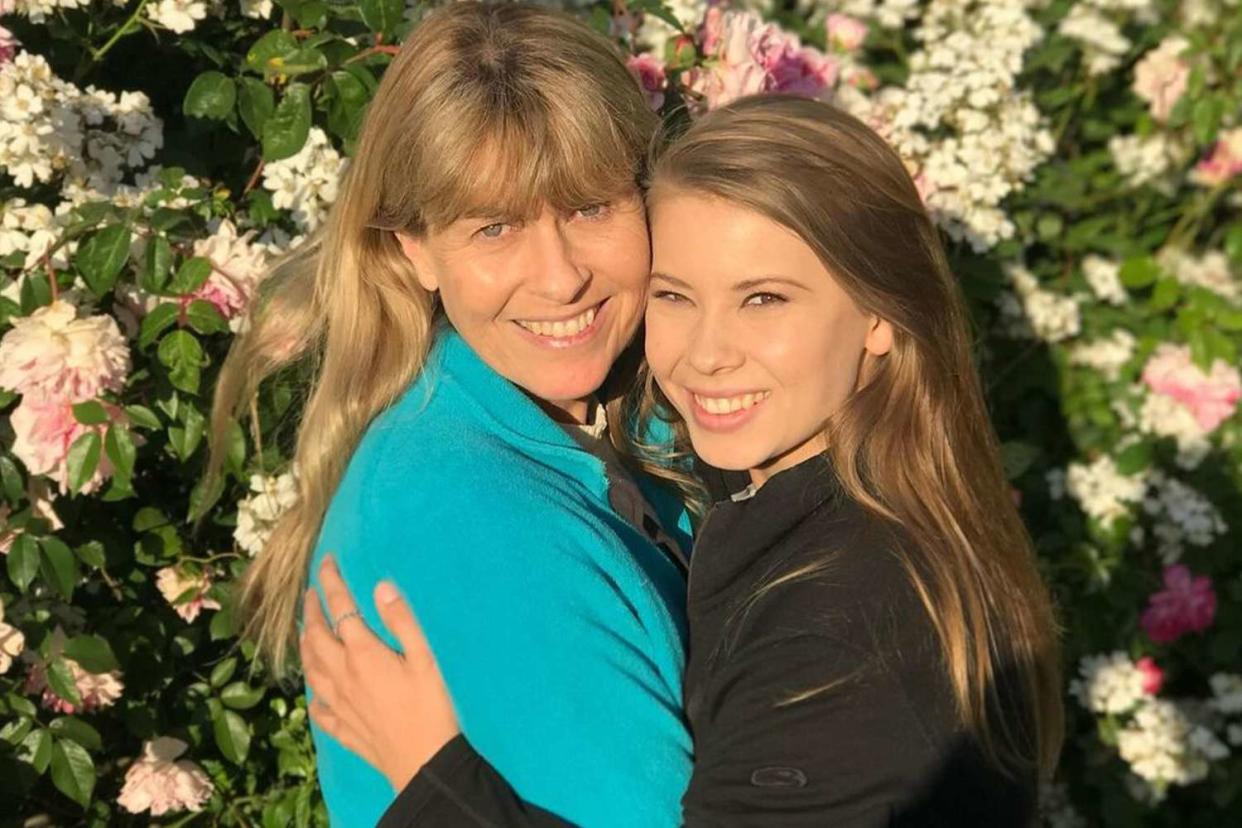 <p>Terri Irwin/Instagram</p> Terri and Bindi Irwin