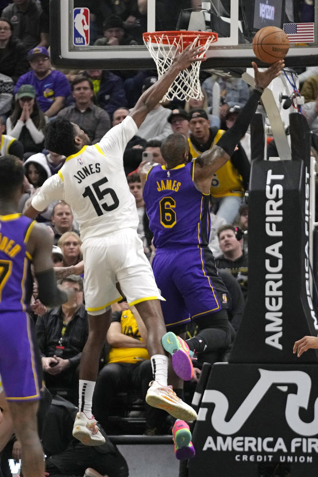 James' game-winner lifts Lakers past Jazz in OT