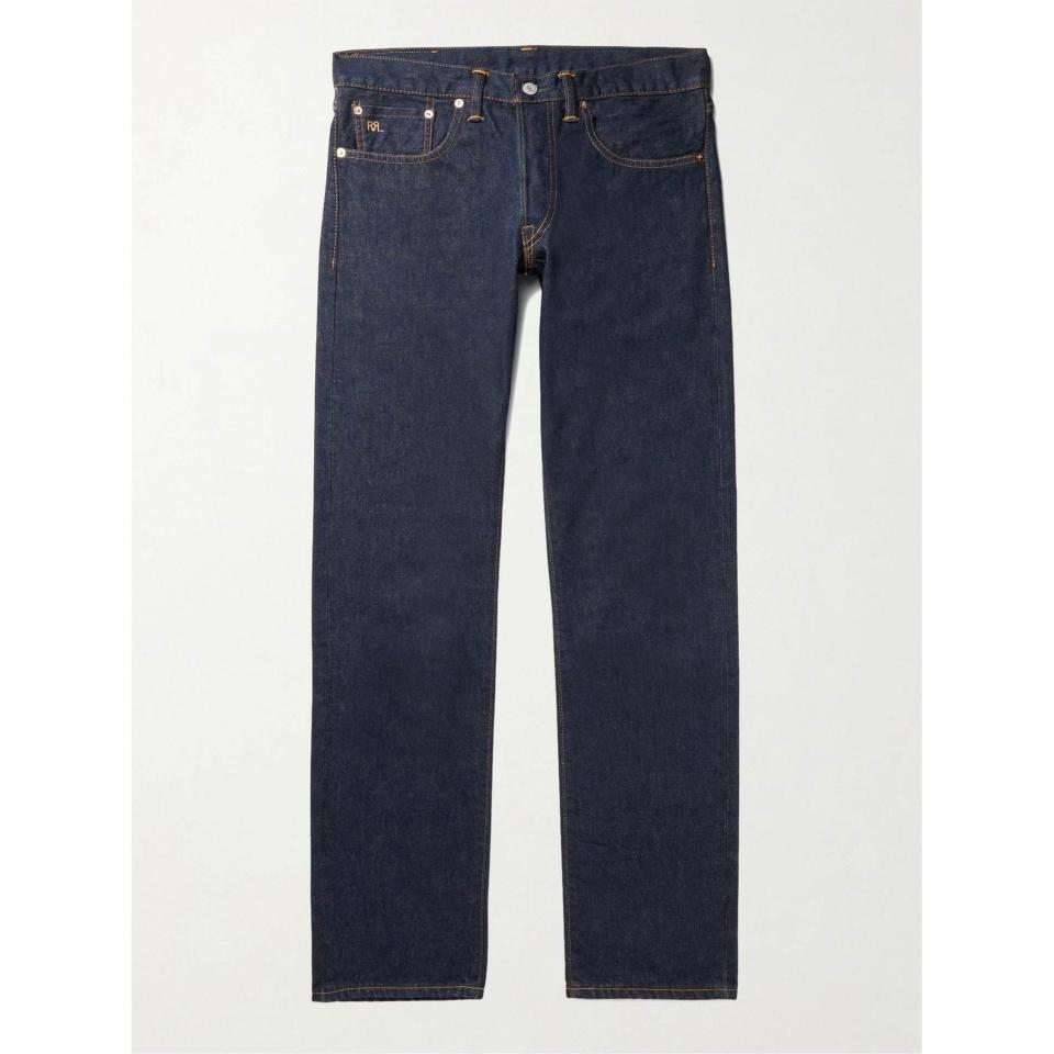 Slim-Fit Selvedge Denim Jeans