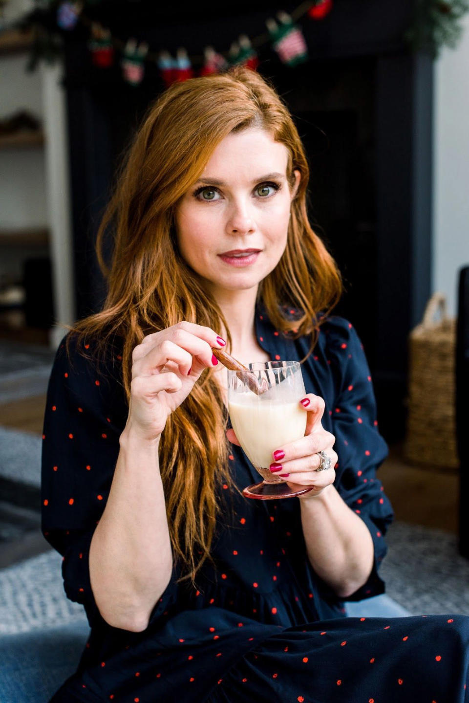 Joanna Garcia Swisher Shares Her Latin Twist On Eggnog It S Not For The Faint Of Heart