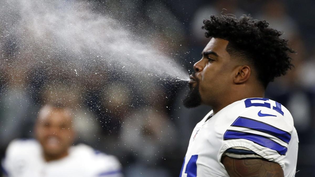 Have much does Zeke Elliott still have in the tank?