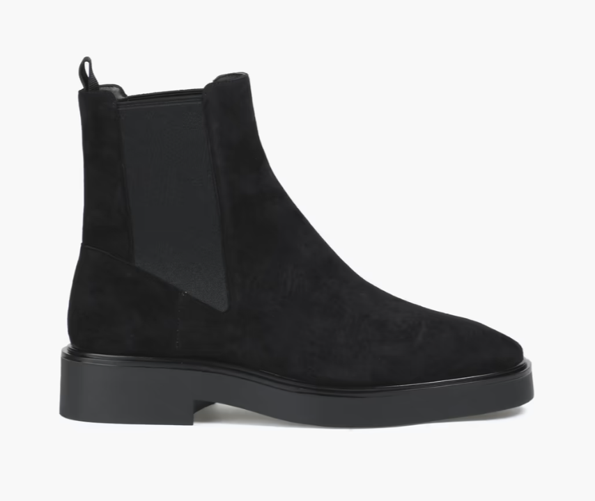 Stuart Weitzman Henley suede Chelsea boots. (PHOTO: The Outnet)