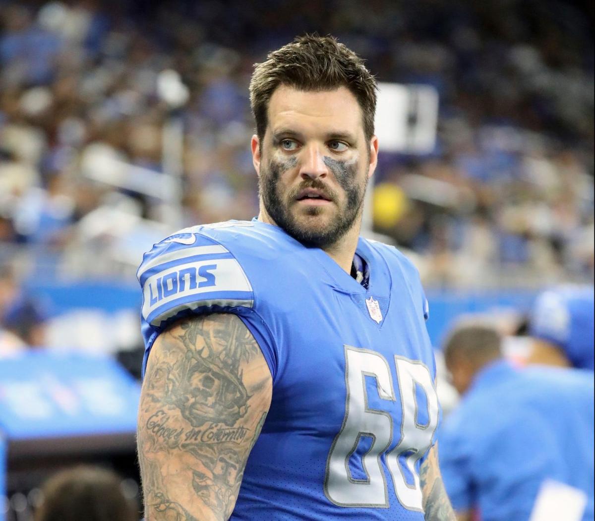 Taylor Decker proud of 'swagger' on the Lions offensive line - Yahoo Sports