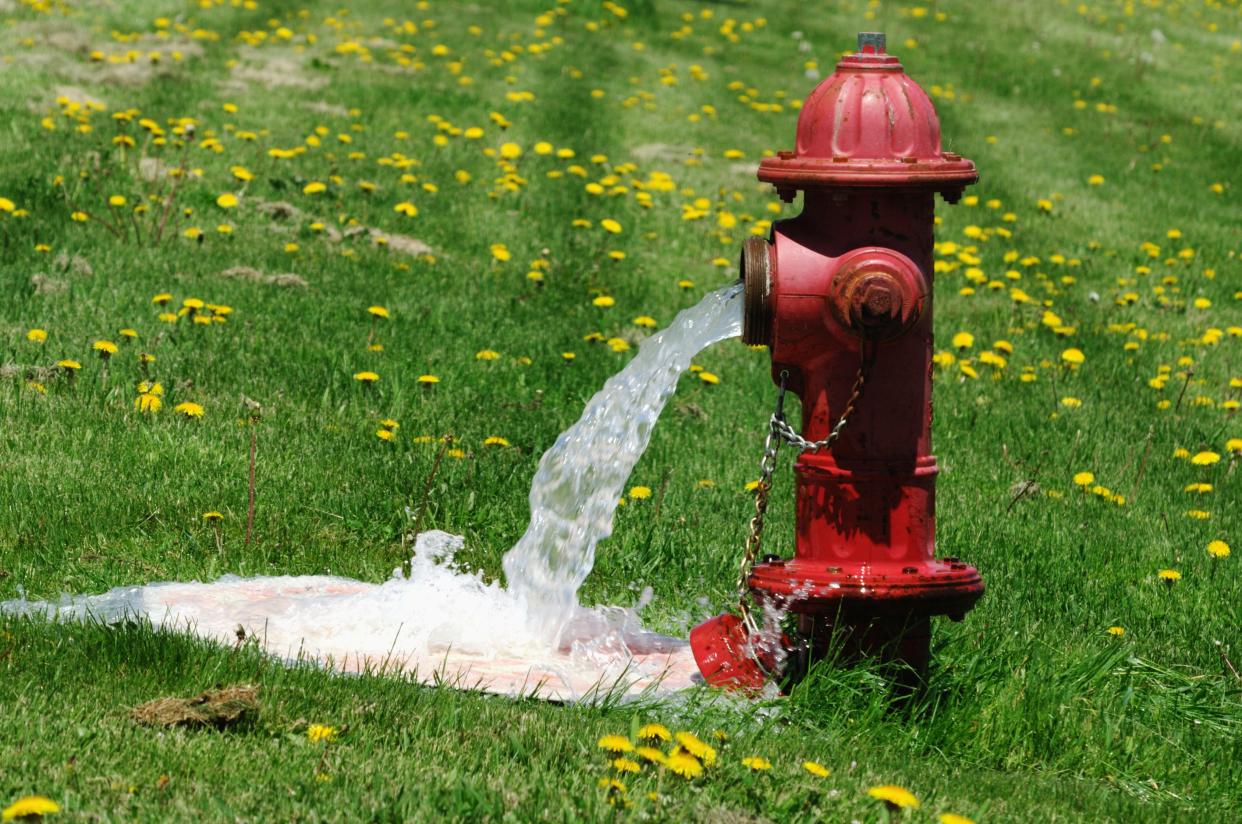 fire hydrant flushing