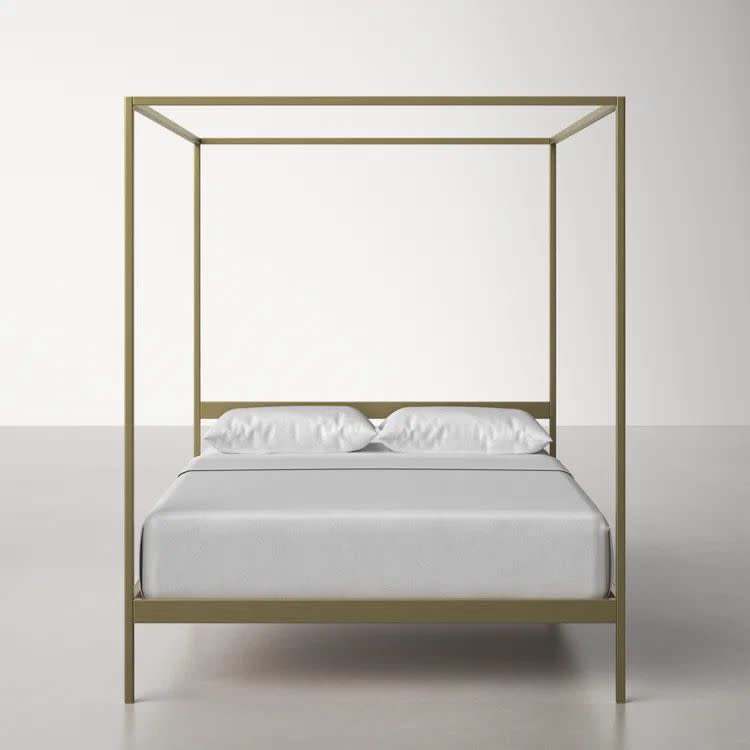 <p><a href="https://go.redirectingat.com?id=74968X1596630&url=https%3A%2F%2Fwww.allmodern.com%2FAllModern--Aston-Canopy-Bed-X117080245-L12-K%7EA001234373.html&sref=https%3A%2F%2Fwww.housebeautiful.com%2Fshopping%2Ffurniture%2Fg46146263%2Fbest-canopy-bed-frames%2F" rel="nofollow noopener" target="_blank" data-ylk="slk:Shop Now;elm:context_link;itc:0;sec:content-canvas" class="link ">Shop Now</a></p><p>Aston Canopy Bed</p><p>allmodern.com</p><p>$780.00</p>