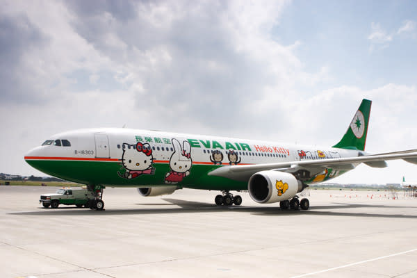 Hello Kitty Airbus for Eva Air