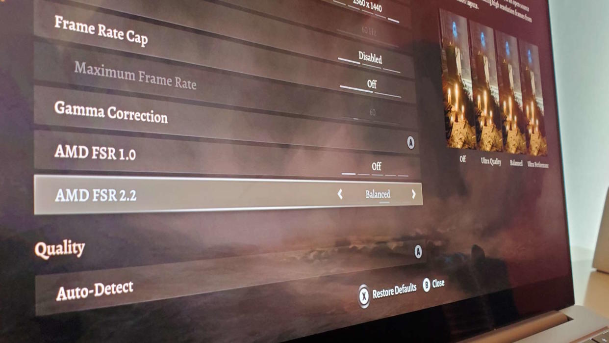  Baldur's Gate 3 running on a Snapdragon X Elite laptop. 