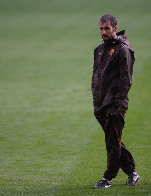 Pep Guardiola at Barcelona