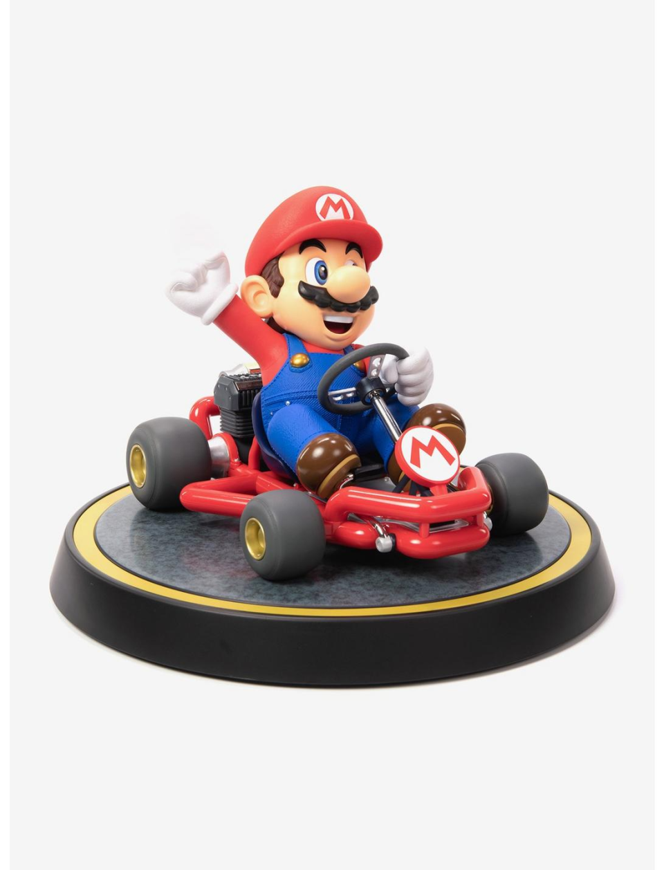 Nintendo Super Mario Bros. First 4 Figures Mario Kart Collector's Edition Statue