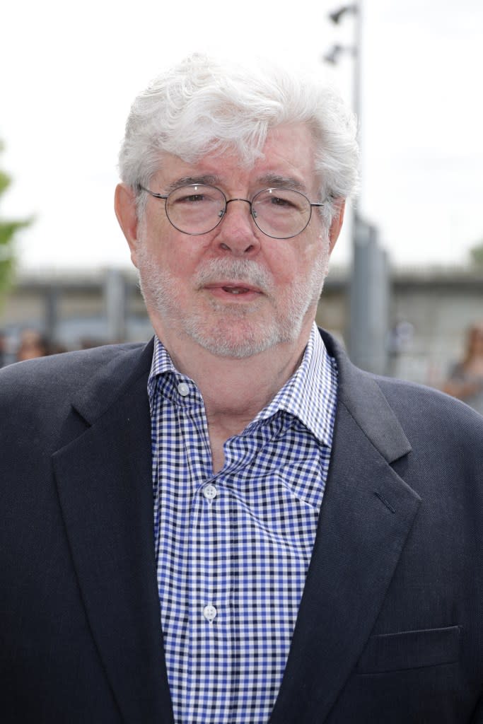 George Lucas at Paris fashion week on July 4, 2023. Getty Images