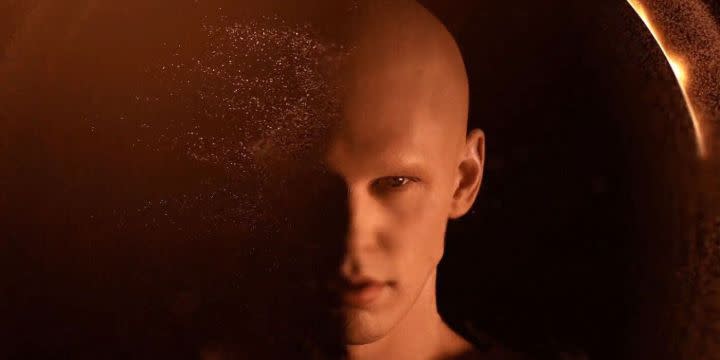 Austin Butler goes bald in Dune Part 2
